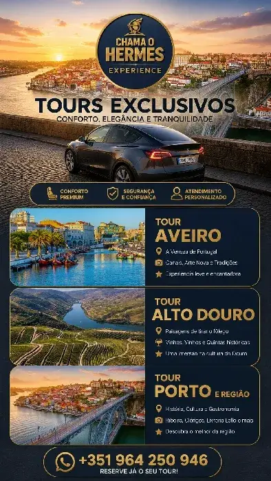 Tours Exclusivos Conforto e Elegância